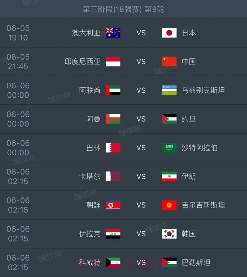 世界杯完整赛程实时 世界杯完整赛程实时